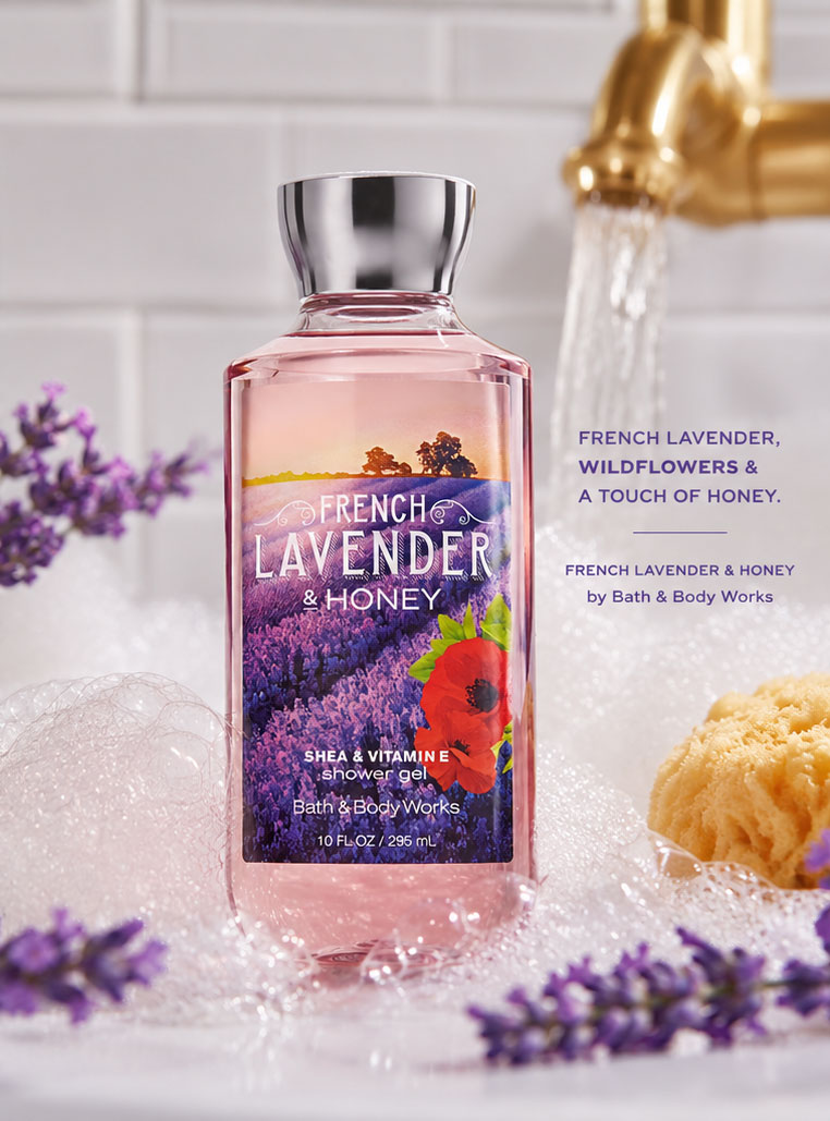 شاور ژل French Lavender & Honey